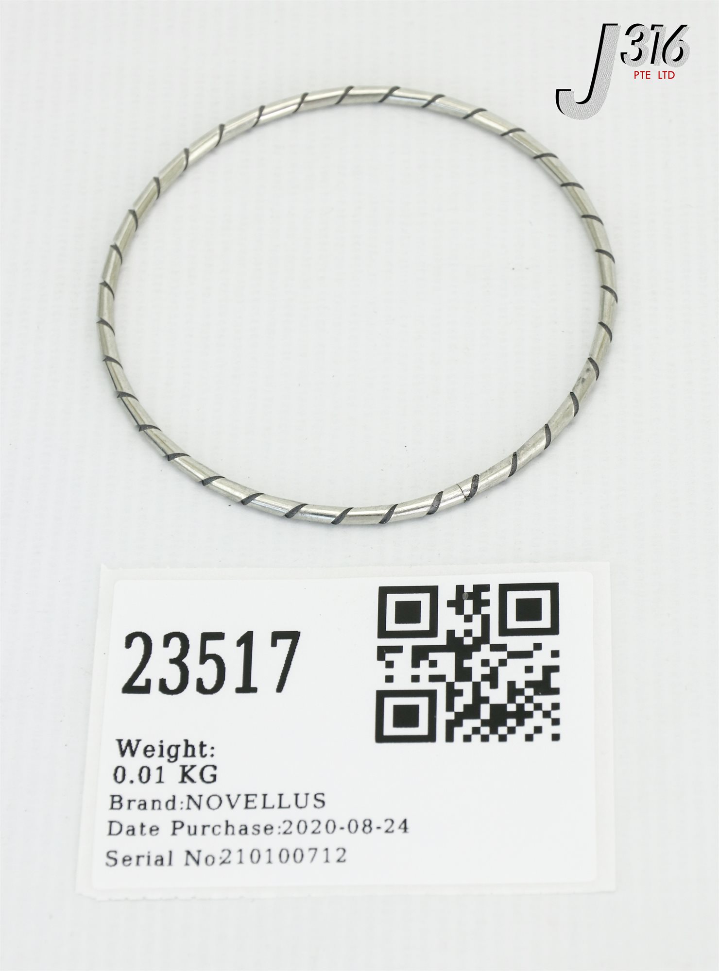 ®️ 23517 NOVELLUS RF SHIELD, O-RING, 0.103W X 2.987 (NEW) 31-118636